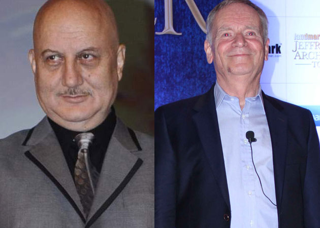 When Anupam  Kher met Jeffrey Archer