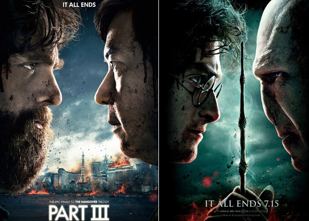 <i>Hangover 3</i> poster spoofs <i>Harry Potter: Deathly Hallows 2</i>