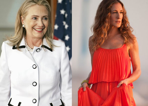 Sarah Jessica Parker fan of Hillary Clinton