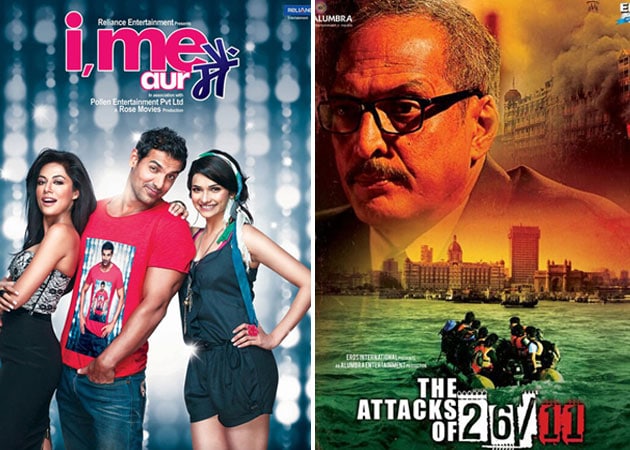 Today's big releases: I, Me Aur Main and The Attacks of 26/11