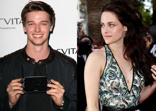 Kristen Stewart flirts with Arnold Schwarzenegger's son