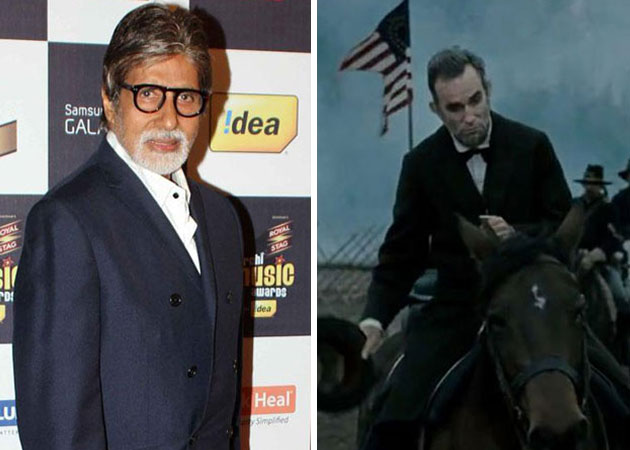 Amitabh Bachchan admires "historical significance, detail" of <I>Lincoln</i>