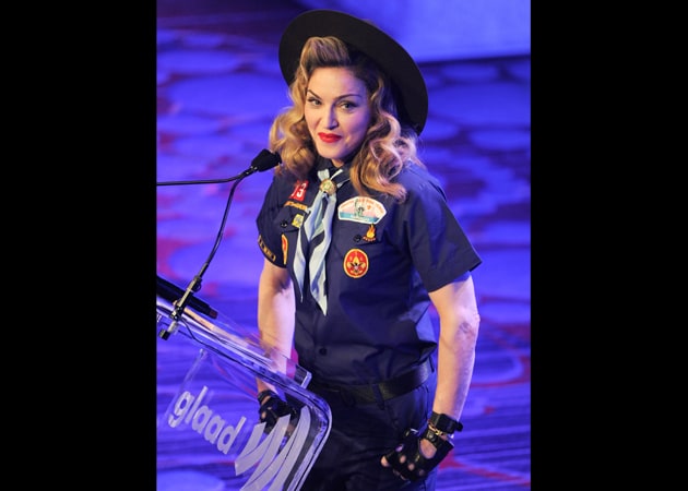 I want to be a boy scout: Madonna