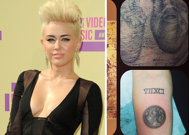 Miley Cyrus gets a new tattoo amid break-up rumours