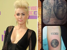 Miley Cyrus gets a new tattoo amid break-up rumours Miley Cyrus gets a new tattoo amid break-up rumours