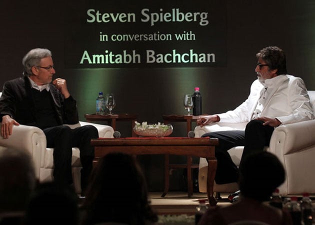 Future of cinema, Amitabh Bachchan's talking point with Steven Spielberg