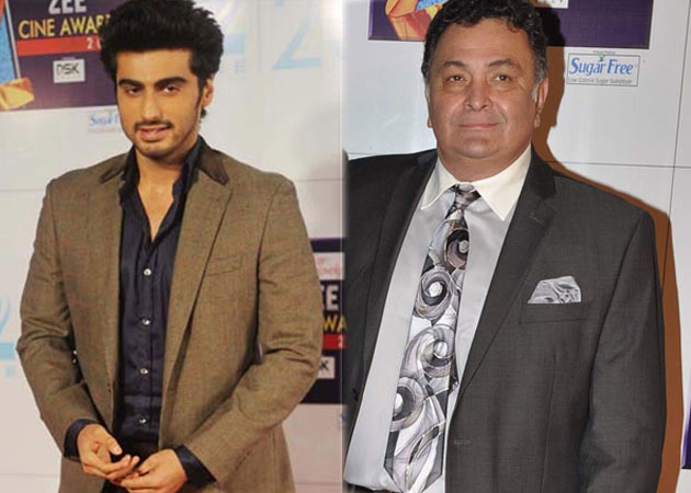 Arjun Kapoor was nervous about <I>Aurangzeb</I> scenes with Rishi Kapoor