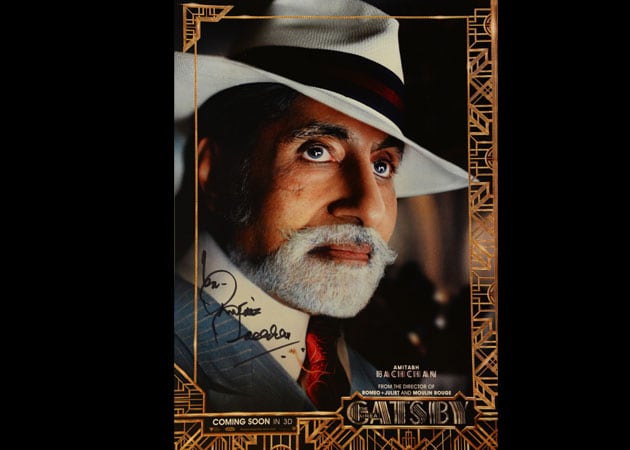 Amitabh Bachchan: Not worthy of being on The Great Gatsby poster