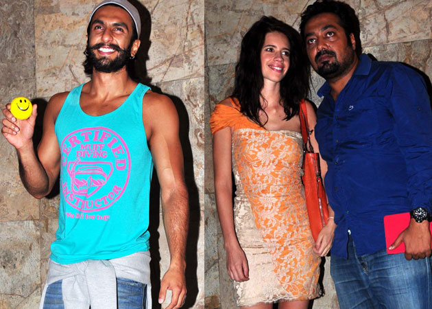 A galaxy of stars at the screening of <I>Bombay Talkies</i>