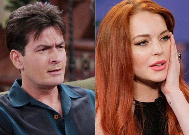 Charlie Sheen blasts Lindsay Lohan for being late on <i>Anger Management</i> sets