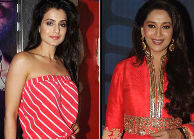 Ameesha Patel to revisit Madhuri Dixit's <I>Ek do teen</i>