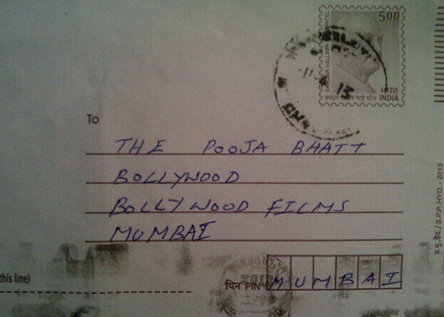 Letters addressed to Bollywood might just reach your favourite stars