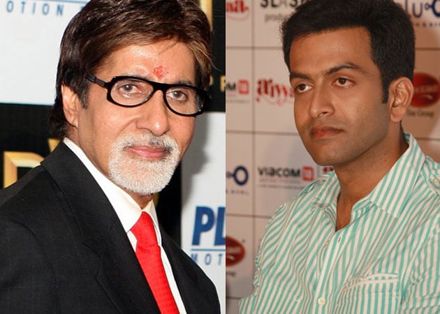 Prithviraj wants Amitabh Bachchan for Malayalam film remake