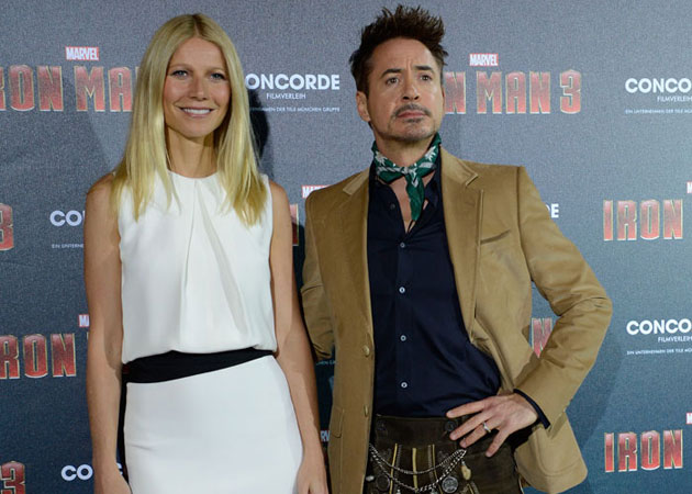 Gwyneth Paltrow thinks Robert Downey Jr is a "wimp"