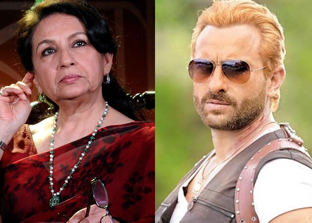 Sharmila Tagore doesn't like Saif Ali Khan's bad language in Go Goa Gone