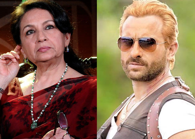 Sharmila Tagore doesn't like Saif Ali Khan's bad language in <i>Go Goa Gone</i>