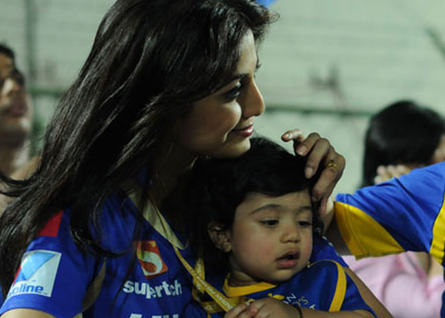 Shilpa Shetty, devoted mother by day, actress by night