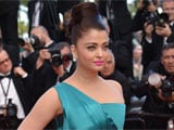 Pop goes Aishwarya Rai Bachchan in blue at Cannes