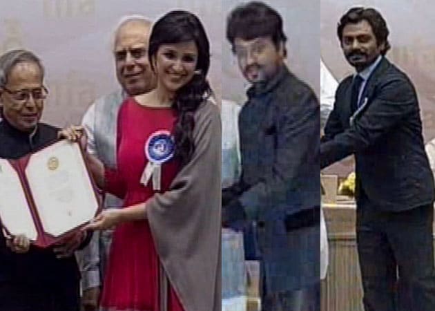 Parineeti Chopra, Irrfan Khan, Nawazuddin Siddiqui collect National Awards