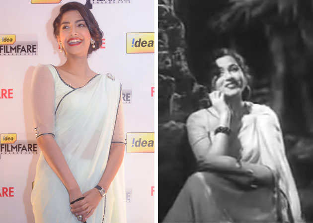 Madhubala fan Sonam Kapoor once copied a <I>sari</I>