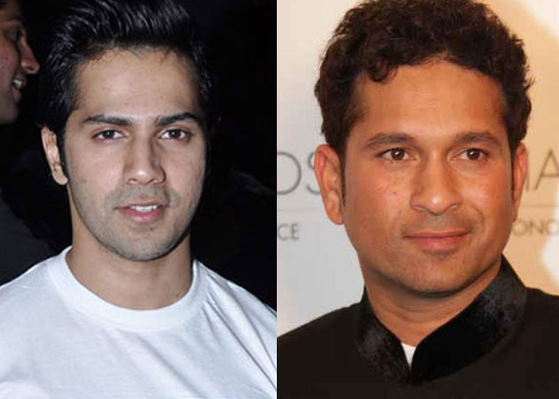 When Varun Dhawan met Sachin Tendulkar