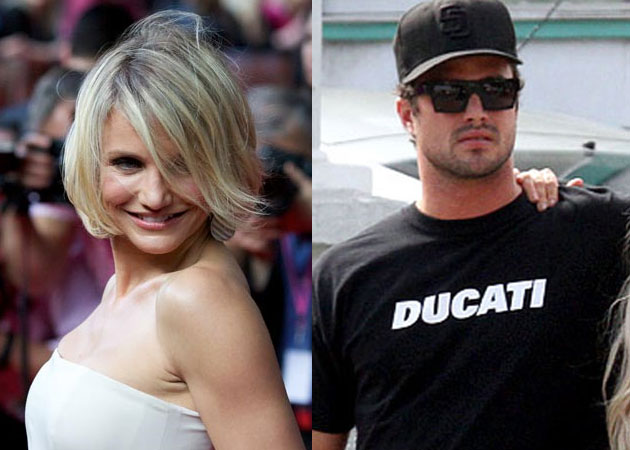 Cameron Diaz locks lips with Lady Gaga's boyfriend