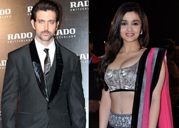 Alia Bhatt wants to paint Hrithik Roshan