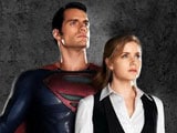 Not Superman, but his costume fascinates Amy Adam's daughter