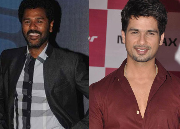 Prabhu Deva, Shahid Kapoor to dance to <i>Gandi baat</i>