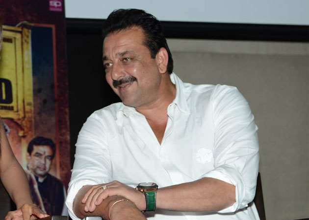 Send Sanjay Dutt a message via <i>Policegiri</i> vinyl board