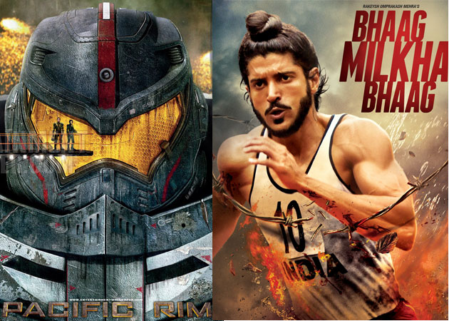 Today's big releases: <i>Bhaag Milkha Bhaag</I> and <i>Pacific Rim</i>