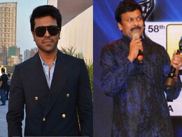 Chiranjeevi: Happy to see son Ram Charan Teja take my place in Telugu cinema Chiranjeevi: Happy to see son Ram Charan Teja take my place in Telugu cinema