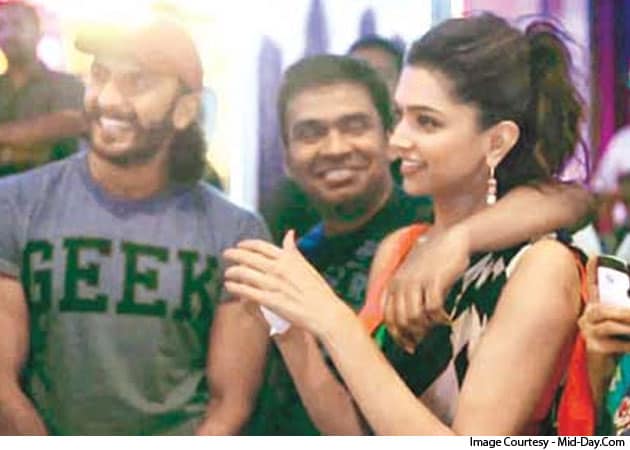 Ranveer Singh's secret visit to Deepika Padukone on Chennai Express sets