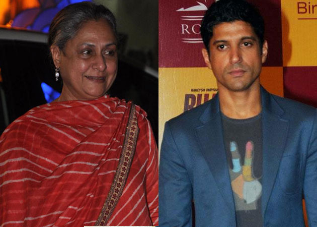 Farhan Akhtar: Jaya Bachchan's hug after watching <i>Bhaag Milkha Bhaag</i> special