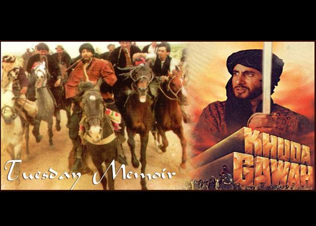 Amitabh Bachchan on shooting <i>Khuda Gawah</i> in Afghanistan Amitabh Bachchan on shooting <i>Khuda Gawah</i> in Afghanistan