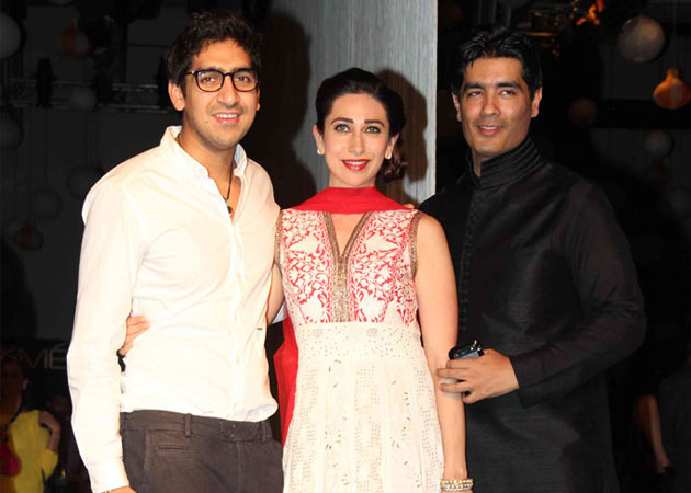 Manish Malhotra displays ethnic Indian wear at Lakme Fashion Week curtain raiser