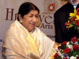 Lata Mangeshkar is "always on tenterhooks" singing for perfectionist brother Lata Mangeshkar is "always on tenterhooks" singing for perfectionist brother