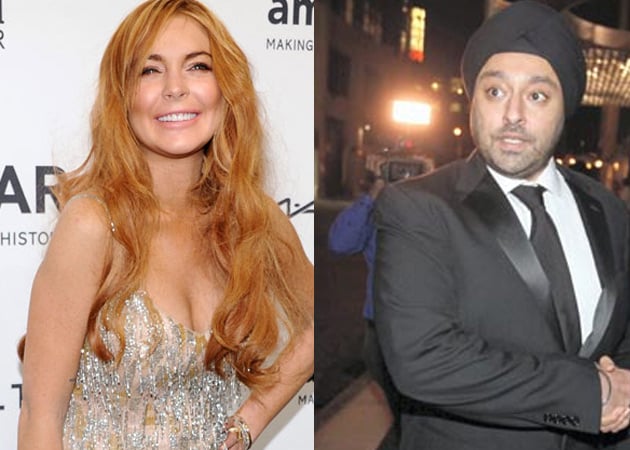 Lindsay Lohan shops with Vikram Chatwal in New York