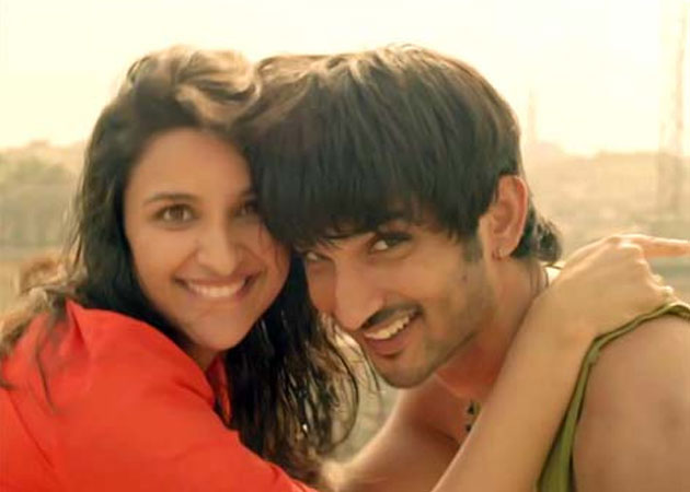 Sushant Singh Rajput, Vaani Kapoor launch <i>Gulabi</i> from <i>Shuddh Desi Romance</i>