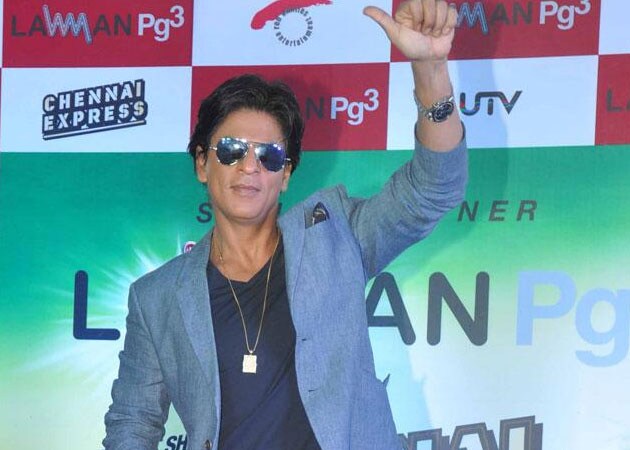 Shah Rukh Khan can't stop smiling on success of Chennai Express