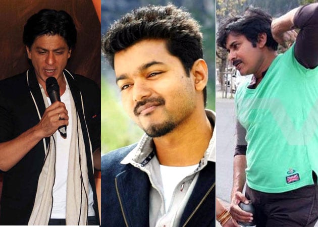 Shah Rukh Khan, Vijay, Pawan Kalyan to lock horns at southern box office