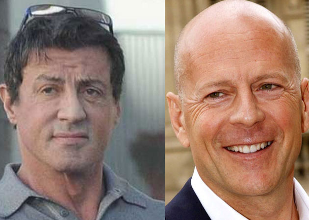 Sylvester Stallone fights with Bruce Willis, casts Harrison Ford in <i>The Expendables 3</i>