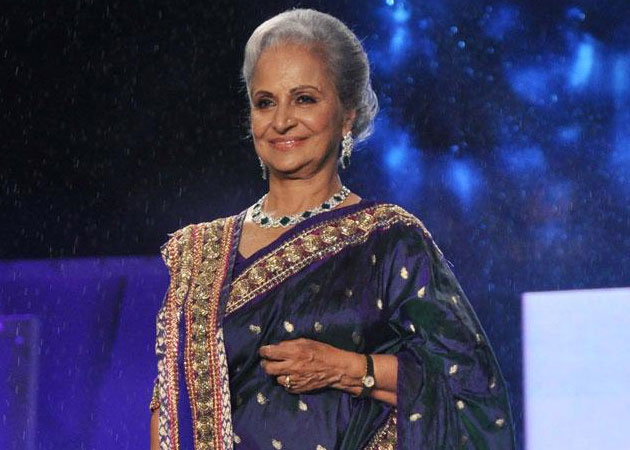 Waheeda Rehman: People losing their senses, values