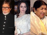 Amitabh Bachchan, Hema Malini wish Lata Mangeshkar on her 84th b'day