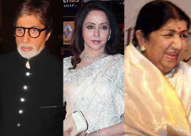 Amitabh Bachchan, Hema Malini wish Lata Mangeshkar on her 84th b'day