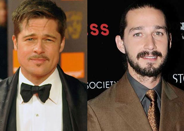 Brad Pitt, Shia LaBeouf bond in the forest for <i>Fury</i>