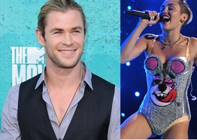 Chris Hemsworth: I haven't seen Miley Cyrus' VMAs performance