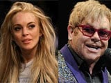 Lindsay Lohan inspires Elton John