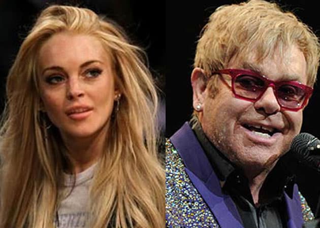 Lindsay Lohan inspires Elton John