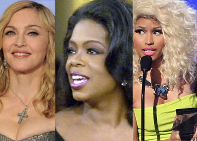 Nicki Minaj: I look up to Oprah Winfrey and Madonna